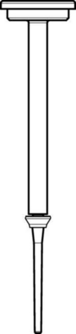 Kolben, für Eppendorf Research® plus, Reference® 2 und Xplorer® (plus), 10 μL, Farbcode: mittelgrau