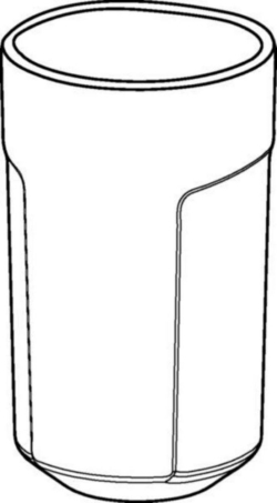 Abwerfhülse, variabel, für Eppendorf Reference® 2, 10 mL, Farbcode: türkis