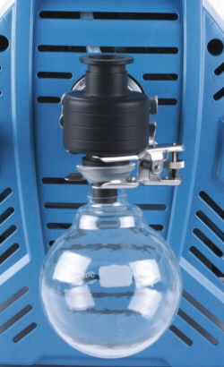 Ansaugabscheider AK mit Glas-Rundkolben 500 ml, mit KF DN 25, f&uuml;r ME 16 NT bis MV 10C NT