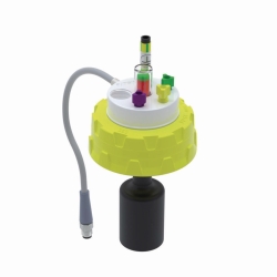 b.safe Waste Caps S 60, PP, mit elektronischer F&uuml;llstandskontrolle und Erdungsanschluss