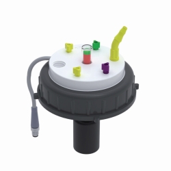 b.safe Waste Caps S 95, PE, mit elektronischer F&uuml;llstandskontrolle