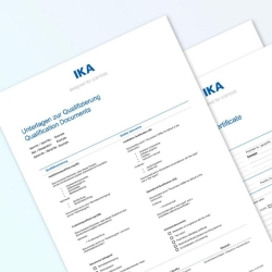 Unterlagen zur Qualifizierung (IQ/ OQ) LAB