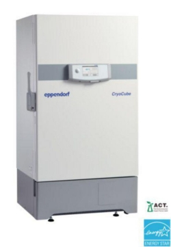 CryoCube&reg; F740hiw, 740 L, touchscreen interface, VIP, umweltfreundliche K&uuml;hlmittel, wassergek&uuml;hlt, Griff links, 3 F&auml;cher, 230 V