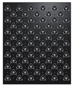 Austauschbare Plattform f&uuml;r Innova&reg; 5000, 83 × 68 cm (32 × 27 in), Vorbest&uuml;ckte Plattform f&uuml;r 125-mL-Erlenmeyerkolben