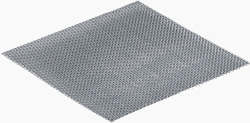 Drahtgewebe 160 X 160 mm, verzinkt