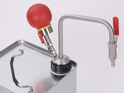 L&ouml;semittelpumpe Handbetrieb, f&uuml;r Weissblechkanister
