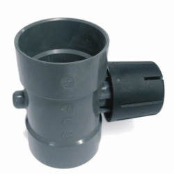 Drosselklappe HSH PVC-hart D75mm Code-Nr. Dr 1.0075nd