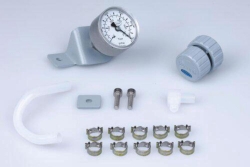 Ausbausatz Manometer mit manuellem Durchflussregelventil C2, f&uuml;r Chemie-Vakuumsysteme NT