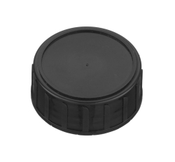 Schraub-Verschlüsse, PP schwarz, mit Schaumeinlage, für 100 ml Flaschen, VE=100