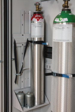 Zubehör für Druckgasflaschenschränke