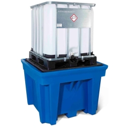 IBC-Station, PE-Stellfläche 1430x1430x965mm