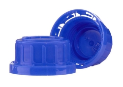 Originalitätsverschlüsse, PP blau, GW-Außen: 32 mm, für 100 ml Flaschen, VE=100