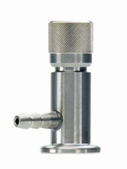 Gaseinlassventil VGS 10, Edelstahl, KF DN 10